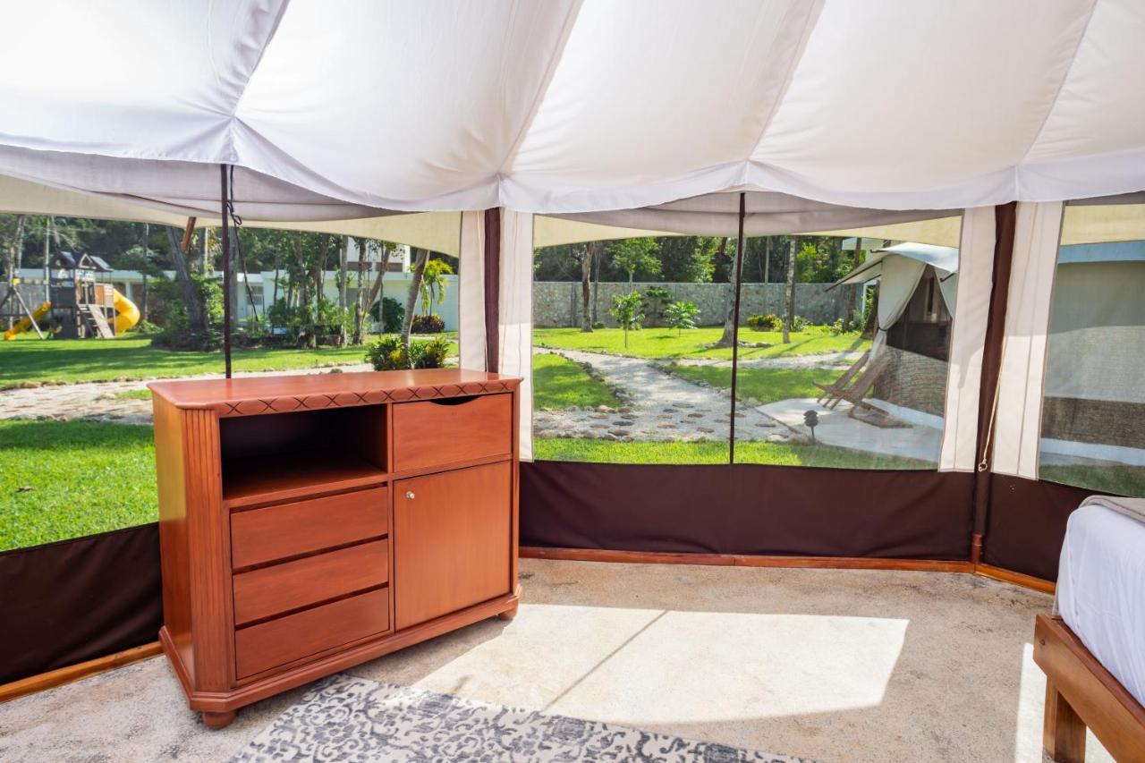 Отель Xakluum Eco Glampings Пуэрто-Морелос Экстерьер фото
