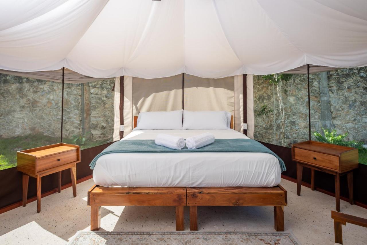 Отель Xakluum Eco Glampings Пуэрто-Морелос Экстерьер фото