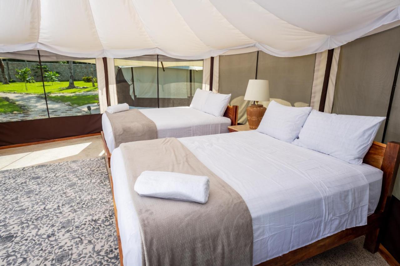 Отель Xakluum Eco Glampings Пуэрто-Морелос Экстерьер фото